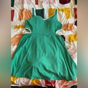 Old Nacy athletic dress with built in shorts